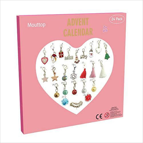 DIY 23 Charms Charm Bracelet Advent Calendar - Gifteee. Find cool & unique gifts for men, women and kids