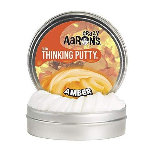 Crazy Aaron's Putty World - Amber Putty - Gifteee Unique & Unusual gifts, Cool gift ideas