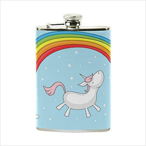 Unicorn Flask 8 Oz Stainless Steel - Gifteee. Find cool & unique gifts for men, women and kids