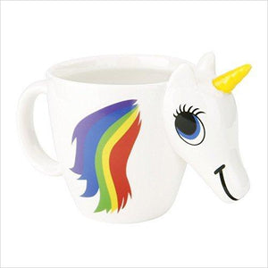 Magical Rainbow Color Changing Unicorn Mug - Gifteee. Find cool & unique gifts for men, women and kids