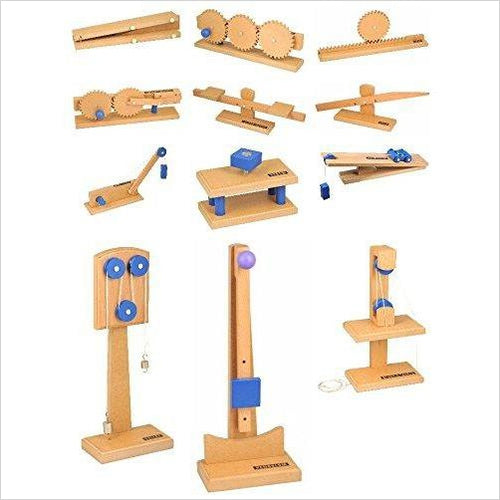 Simple Machines, Complete Set of 12 - Gifteee. Find cool & unique gifts for men, women and kids