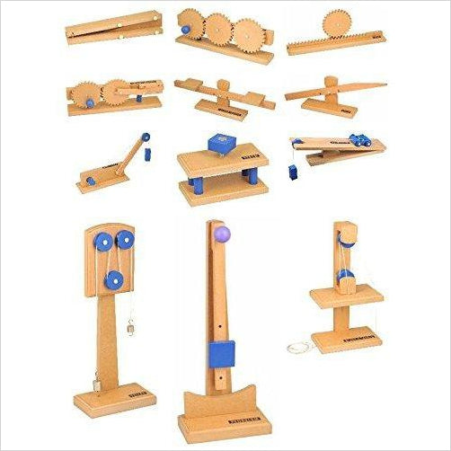 Simple Machines, Complete Set of 12 - Gifteee Unique & Unusual gifts, Cool gift ideas