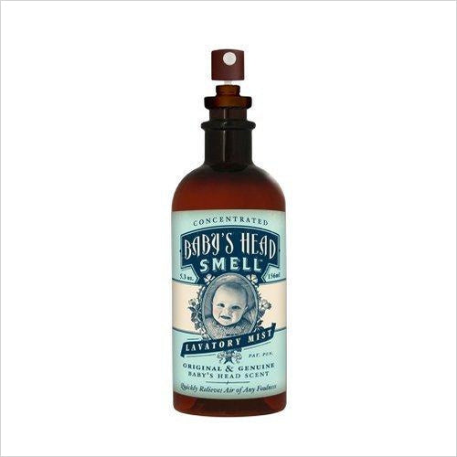 Lavatory Mist Baby's Head Smell - Gifteee. Find cool & unique gifts for men, women and kids