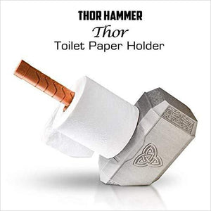 Marvel Thor's Hammer Toilet Paper Holder - Gifteee. Find cool & unique gifts for men, women and kids