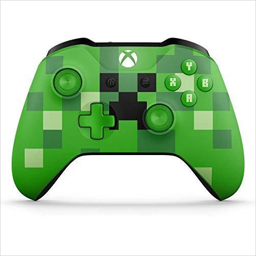 Xbox/PC Wireless Controller - Minecraft Creeper Green Special Limited Edition - Gifteee Unique & Unusual gifts, Cool gift ideas