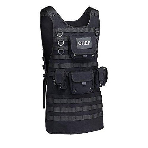 Tactical Chef Apron - Gifteee Unique & Unusual gifts, Cool gift ideas