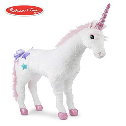 Melissa & Doug Giant Unicorn Stuffed Animal - Gifteee. Find cool & unique gifts for men, women and kids
