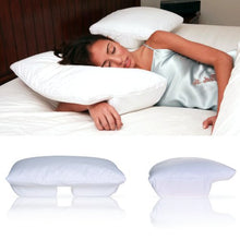 Load image into Gallery viewer, A Multi Position Pillow for Side Sleepers, Stomach Sleepers, Back Sleepers - Gifteee. Find cool &amp; unique gifts for men, women and kids
