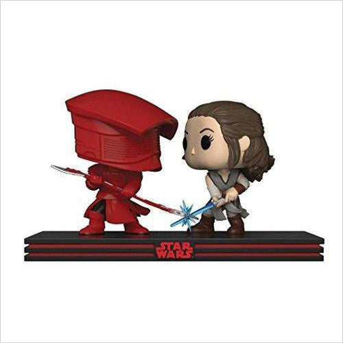 Star Wars Funko Last Jedi Movie Moments - Rey Clash On Supremacy Set - Gifteee Unique & Unusual gifts, Cool gift ideas