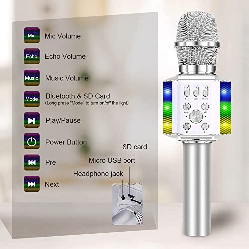 Wireless Bluetooth Karaoke Microphone - Gifteee Unique & Unusual gifts, Cool gift ideas