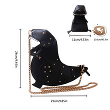 Load image into Gallery viewer, Dinosaur Shape PU Leather Rivet Purses - Gifteee. Find cool &amp; unique gifts for men, women and kids
