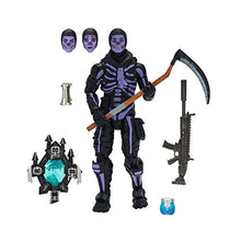 Load image into Gallery viewer, Skull Trooper  - Fortnite Legendary Series 6in Figure Pack (Purple Glow) - Gifteee. Find cool &amp; unique gifts for men, women and kids
