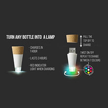 Load image into Gallery viewer, Rechargeable Usb LED Bottle Light - Gifteee. Find cool &amp; unique gifts for men, women and kids

