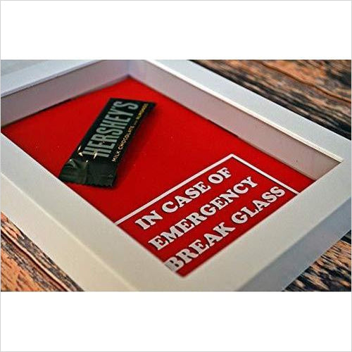 In Case of Emergency Break Glass | Gift for Chocolate Lover | - Gifteee. Find cool & unique gifts for men, women and kids