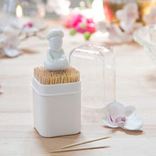 Load image into Gallery viewer, Babu Toothpick Dispenser Meditation Guru Design - Gifteee. Find cool &amp; unique gifts for men, women and kids
