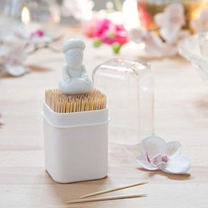 Babu Toothpick Dispenser Meditation Guru Design - Gifteee. Find cool & unique gifts for men, women and kids