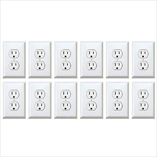 Fake Outlet Stickers Prank - Gifteee. Find cool & unique gifts for men, women and kids