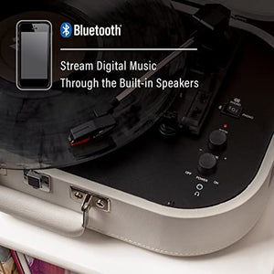 Suitcase Vinyl Record Player Turntable