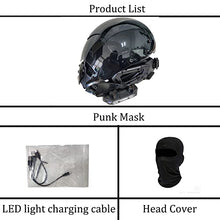 Load image into Gallery viewer, Gothic Cyber Helmet
