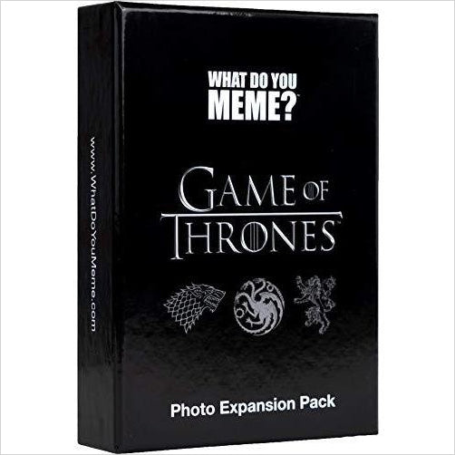 WHAT DO YOU MEME? Game of Thrones Expansion Pack - Gifteee. Find cool & unique gifts for men, women and kids