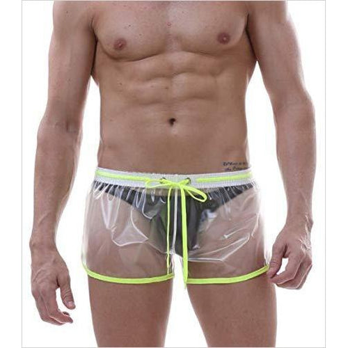 Transparent Waterproof Beach Shorts / Swim Trunks - Gifteee Unique & Unusual gifts, Cool gift ideas