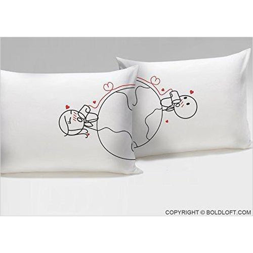 Couples Pillowcases - Gifteee. Find cool & unique gifts for men, women and kids