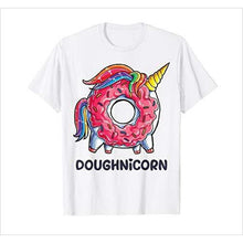 Load image into Gallery viewer, Doughnicorn Unicorn Donut Shirt - Gifteee. Find cool &amp; unique gifts for men, women and kids
