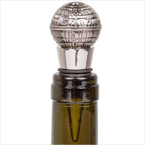 Star Wars Death Star Wine Bottle Stopper - Gifteee. Find cool & unique gifts for men, women and kids