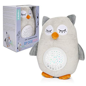 Cry Detector Plush, Lullabies, White Noise Machine & Light Projector - Gifteee Unique & Unusual gifts, Cool gift ideas