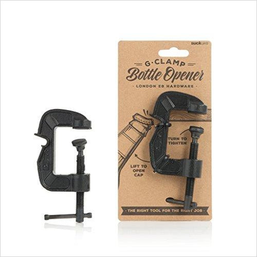G-Clamp Bottle Opener - Gifteee. Find cool & unique gifts for men, women and kids