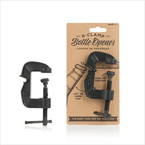 G-Clamp Bottle Opener - Gifteee Unique & Unusual gifts, Cool gift ideas