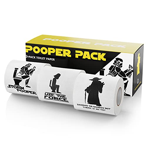 Star Wars Funny Pooper Toilet Paper - Gifteee Unique & Unusual gifts, Cool gift ideas