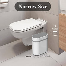 Load image into Gallery viewer, Small Bathroom Automatic Trash Can
