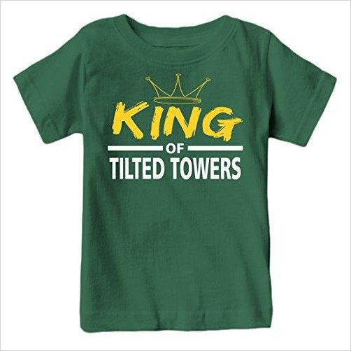 King of Tilted Towers T-Shirt - Gifteee Unique & Unusual gifts, Cool gift ideas