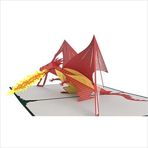 Dragon Pop Up Card - Gifteee. Find cool & unique gifts for men, women and kids