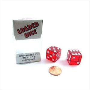 Cheat Dice - Roll 7 or 11 Every Time - Gifteee. Find cool & unique gifts for men, women and kids