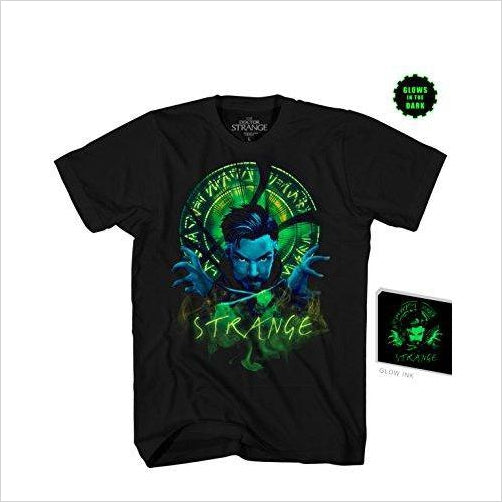 Marvel Doctor Strange Glow in the Dark T-shirt - Gifteee. Find cool & unique gifts for men, women and kids