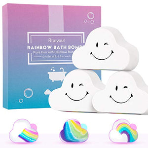 Rainbow Bath Bombs - Gifteee. Find cool & unique gifts for men, women and kids