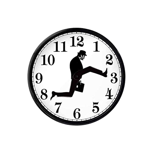 Monty Python Inspired Silly Walk Wall Clock