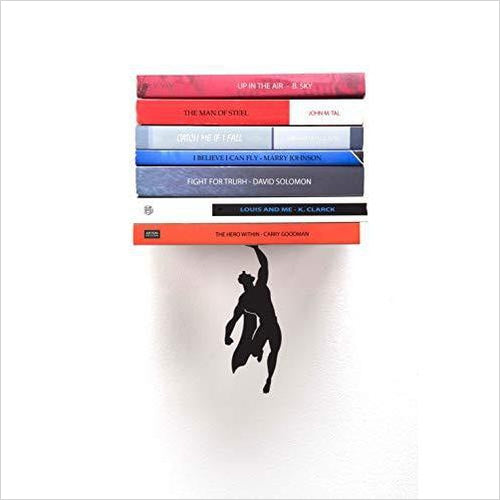 Superman Floating Bookshelf - Gifteee Unique & Unusual gifts, Cool gift ideas