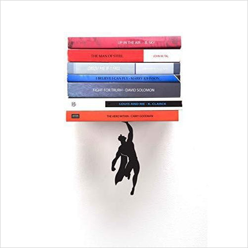 Superman Floating Bookshelf - Gifteee. Find cool & unique gifts for men, women and kids