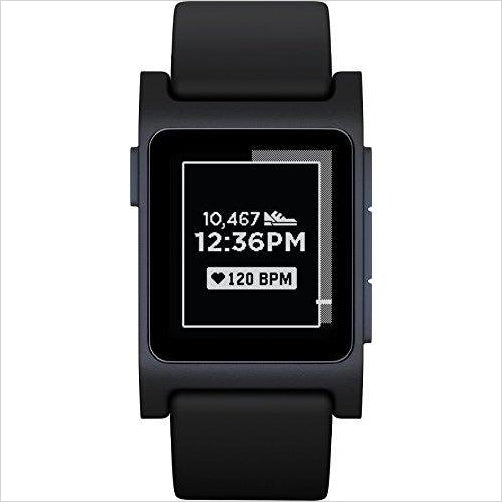 Pebble 2 + Heart Rate Smart Watch - Gifteee Unique & Unusual gifts, Cool gift ideas