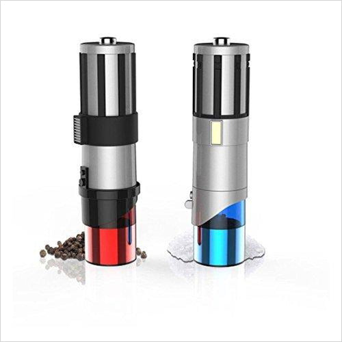 Star Wars Lightsaber Salt and Pepper Shakers - Gifteee Unique & Unusual gifts, Cool gift ideas