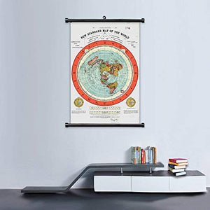 Flat Earth Map - Gifteee. Find cool & unique gifts for men, women and kids
