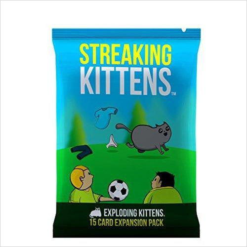 Streaking Kittens: This Is The Second Expansion of Exploding Kittens - Gifteee Unique & Unusual gifts, Cool gift ideas