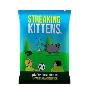 Streaking Kittens: This Is The Second Expansion of Exploding Kittens - Gifteee. Find cool & unique gifts for men, women and kids