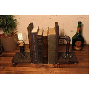 Steampunk Industrial bookend - Gifteee. Find cool & unique gifts for men, women and kids