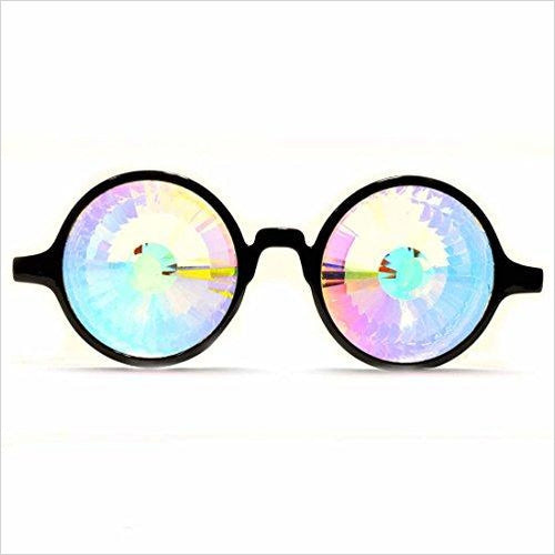 Kaleidoscope Glasses - Rainbow Wormhole - Gifteee Unique & Unusual gifts, Cool gift ideas