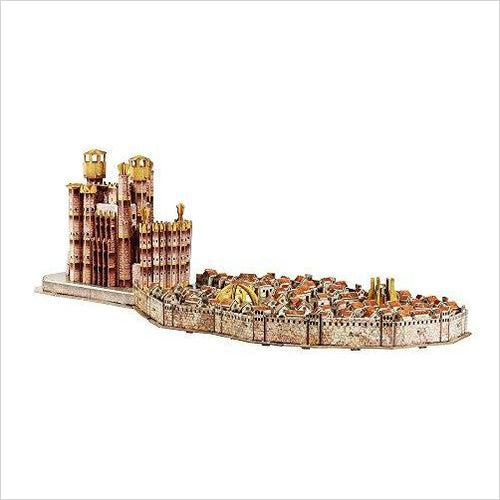4D Cityscape Game of Thrones 3D Puzzle of King's Landing (260-Piece) - Gifteee. Find cool & unique gifts for men, women and kids
