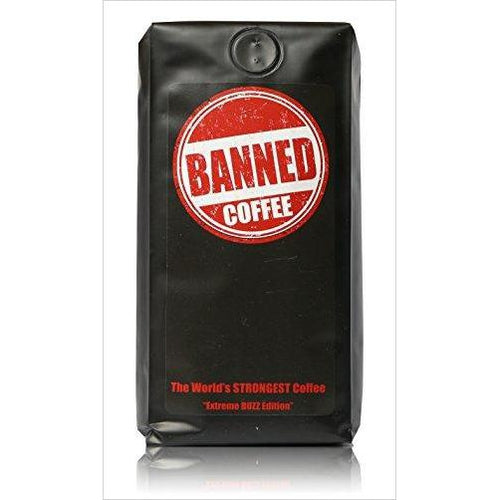 Banned Coffee Ground World's Strongest Coffee - Gifteee. Find cool & unique gifts for men, women and kids